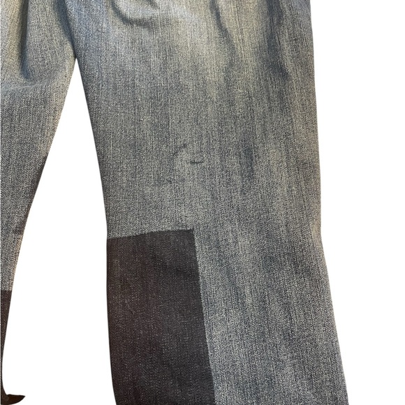 Kut From the Kloth Jeans Size 8 Catherine Boyfriend Patchwork Distressed Hi Rise - Picture 6 of 8